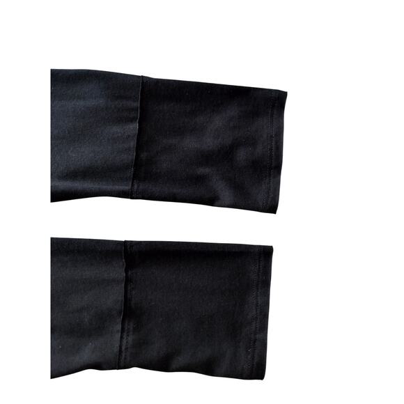 Johnny Was Calmé Women's Black V-Neck Long Sleeve Top Size M - Picture 6 of 10